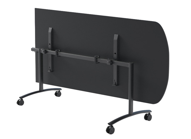 Tafels - klaptafels - Archimede - half rond - 180 x 90 cm - inklapbaar - verrijdbaar - per stuk