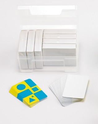 CARTES DE JEU VIERGES - SET DE 8 X 54