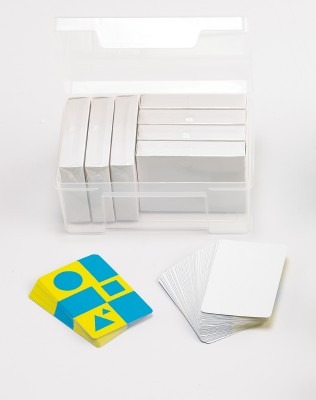 Karton - Blanco - Speelkaarten - Set Van 8x54