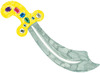 Figuren - karton - sabel - piraat - set van 6