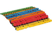 Knutsellatjes - gekleurd - decoratie - set van 1000 assorti