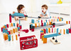Bouwset - Hape - Dominospel - hout - set van 59 assorti