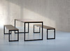 TAFEL - UNIVERSAL - GESLOTEN FRAME - 240 X 80 CM