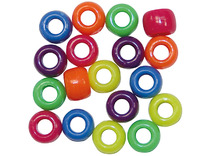 Kralen - Kongo Beads - neon - set van 1000 assorti