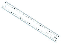 Latten - meetlat - Maped - 30 cm - onbreekbaar - plastic - per stuk