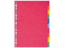 Tabbladen - A4 - 12 tabs - karton - gekleurd - per stuk