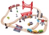 Voertuigen - treinsporen - Hape - spoorweg - station - trein - magnetisch - per set