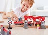 Voertuigen - treinsporen - Hape - spoorweg - station - trein - magnetisch - per set