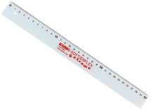 Latten - meetlat - 30 cm - flexibel - kunststof - per stuk