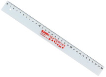 Latten - meetlat - 30 cm - flexibel - plastic - per stuk