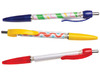 Balpen - spiekpen - bannerpen - set van 6 assorti