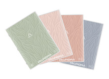 Schriften - Aurora - A4 - 80 g - 72 bladzijden - geruit - 10 mm - set van 20