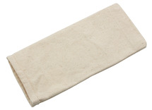 Bril - brillenetui - textiel - blanco - per stuk