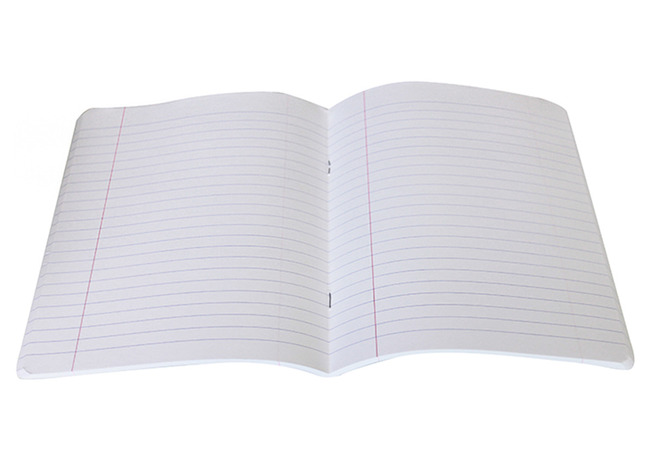 CAHIERS DE BROUILLON PAPIER AVEC BOIS - 50 FLLETS - PIÈCE