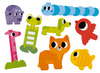 Sorteerspel - magnetische dieren - van klein naar groot - per spel