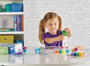 Rekenspel - Learning Resources - Mathlink Cubes - rekenblokken - activiteitenset 11-20 - per spel