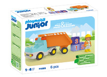 Speelsets - PLAYMOBIL Junior 71685 Kiepwagen - voertuigen - set van 6