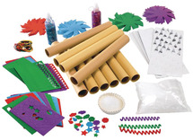 Knutselpakket - regenmakerset - muziek - set van 12 assorti