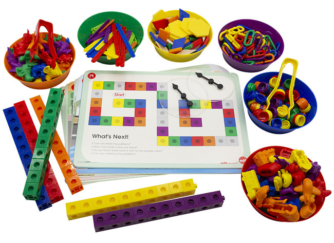 Sorteerset – schotels, grijpers en accessoires - voordeelpakket - sorteren - tellen - fijne motoriek - set van 384 assorti