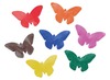 Plakfiguren - ongegomd - verschillende kleuren - klein - assortiment 