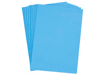 Vellen - foam - A4 - 2 mmm - blauw - set van 10