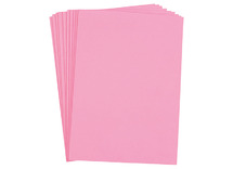Vellen - foam - A4 - 2 mmm - rose - set van 10
