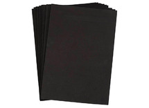 Vellen - foam - A4 - 2 mmm - zwart - set van 10