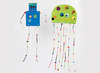 Vellen - foam - A4 - 2 mmm - blauw - set van 10