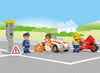 Speelsets - PLAYMOBIL Junior 71692 Alledaagse helden - beroepen - set van 8