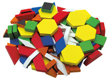 Blokken - kleur en vorm - geometrisch - magnetisch - per spel