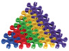 Bouwset - vormen - sterrenmix - set van 480 assorti