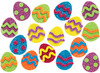 Stickers - foam - eieren - glitter - set van 100 assorti