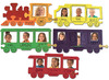 Puzzel - karton - Trein - Set Van 24