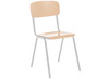 STOEL - TAU - CLASSIC - VASTE ZITHOOGTE - GEKLEURD