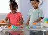 Tafel - zand- en watertafel - Lakeshore Learning - waterblokken - ontdekkingsmateriaal - drijven - foam - per set