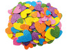 Stickers - foam - hartjes - glitter - set van 200 assorti