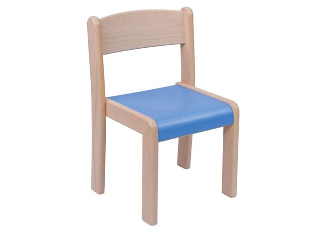 CHAISE AVEC ASSISE EN PLASTIQUE RESISTANTE AUX RAYURES