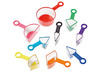 Breuken - hand2mind Rainbow Fraction Measuring Cups - maatbekers - per set