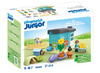 Speelsets - PLAYMOBIL Junior 71690 Dierenpension met voerautomaat - dieren - set van 21