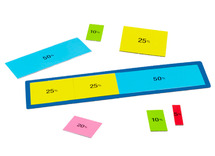 Rekenen - hand2mind Magnetic Percent Bar Demonstration - percentage berekenen - magnetisch - per set
