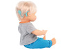 Poppen - babypop - Miniland - Europees meisje met gehoorapparaat - Special Needs - 38 cm - per stuk