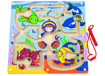 Fijne motoriek - onder de zee - magnetisch - fijne motoriek - doolhof - per spel