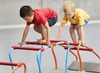 Bewegen - mini parcours - Gonge - startersset - set van 14 assorti