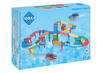 Bouwset - Coblo Racetrack - klassieke racebaan - magnetisch - set van 70 assorti