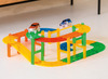 Bouwset - Coblo Racetrack - klassieke racebaan - magnetisch - set van 70 assorti