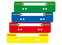 Snelhechters - archiefbinders - gekleurd - set van 100