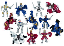 Speelgoed - figuren - ridders - minifiguren - set van 12