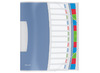 Mappen - sorteermap - Esselte - A4 - kunststof - 12 tabs - per stuk