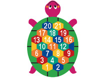Speelplaatsmarkering - decomark schildpad 1 tot 21