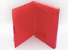 Mappen - elastobox - Viquel - A4 - rug 3 cm - kunststof - rood - opaak - per stuk